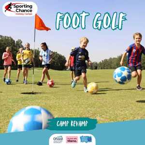Foot-Golf - The ultimate hybrid sport! Trade your golf clubs for your favourite trainers in this fun challenge where football meets the green. Kick your way to a hole-in-one!